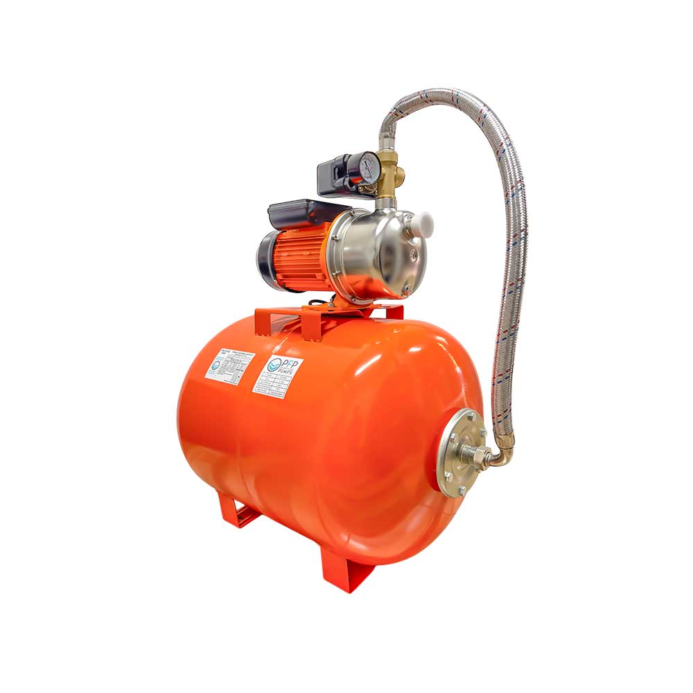 KIT HIDRO JET INOX SJPFPZ100 PFP 1HP C/TANQUE 100 LTS 220V.