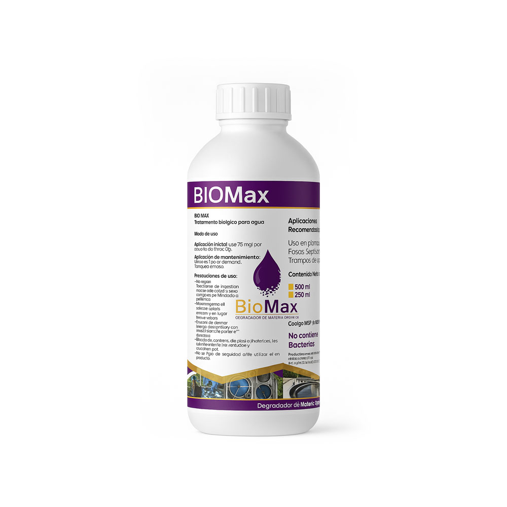BIO MAX Degrador de Materia Orgánica 1 L