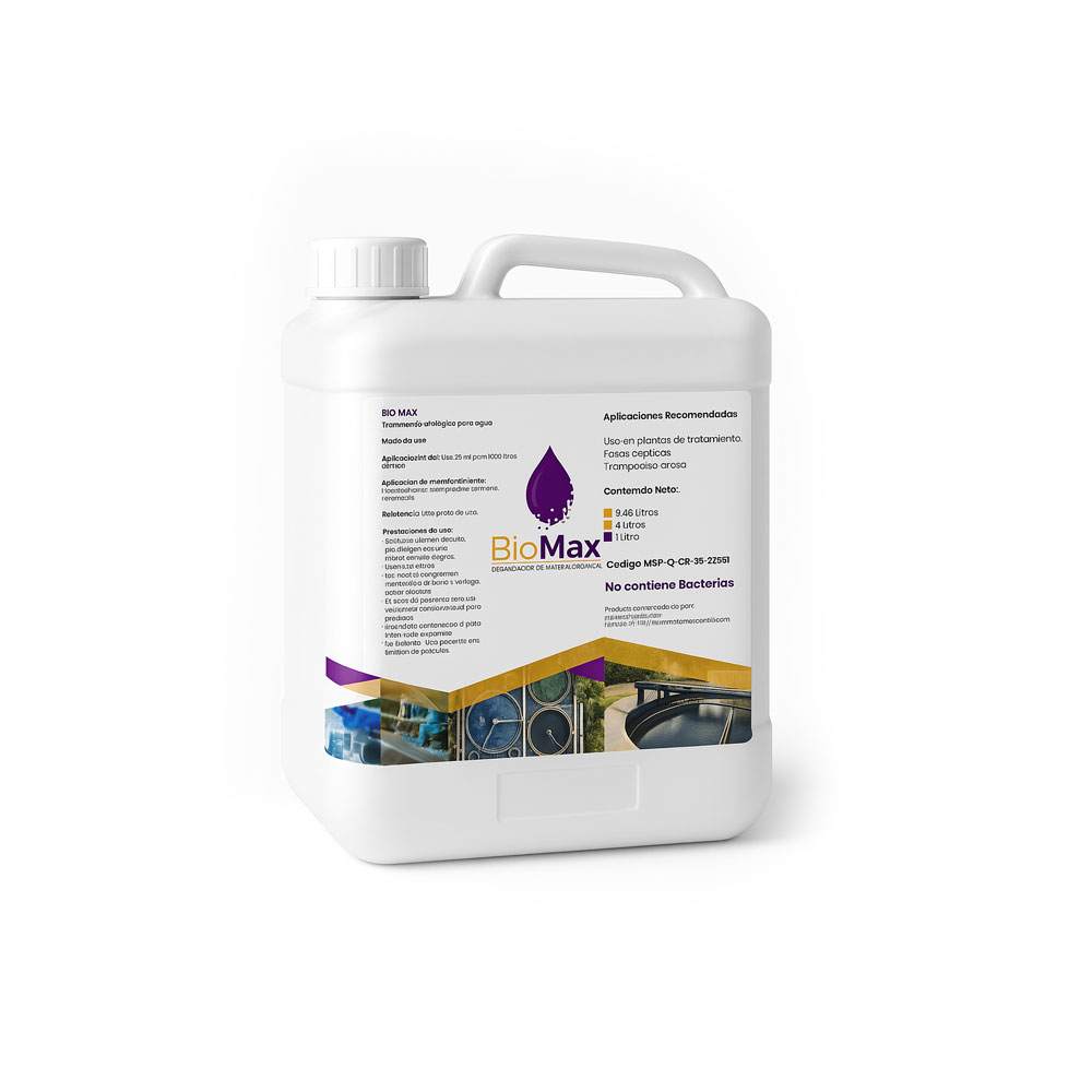 BIO MAX Degrador de Materia Orgánica 4 L
