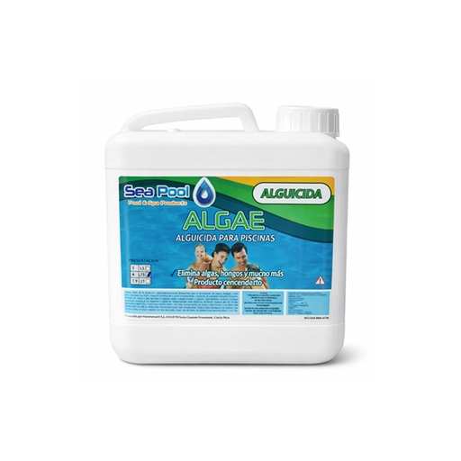[31003166] ALGUICIDA 1 GALON PARA PISCINAS Y SPA ALGAE POOL *SEA POOL*