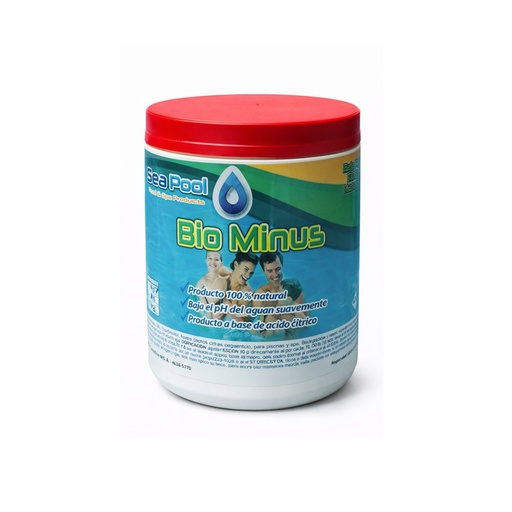 [31003242] BIO MINUS 1 KG ACIDO NATURAL BAJA PH, PISCINAS Y SPA *SEA POOL*