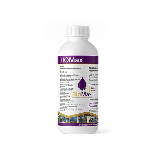 [41004001] BIO MAX Degrador de Materia Orgánica 1 L