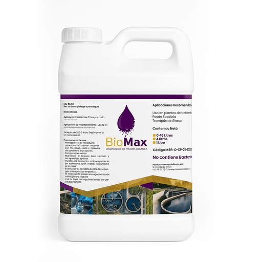 [41004004] BIO MAX Degrador de Materia Orgánica 9.5 L